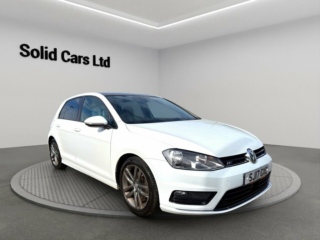 Volkswagen Golf 2L R-line Edition SJ17GXC White #4
