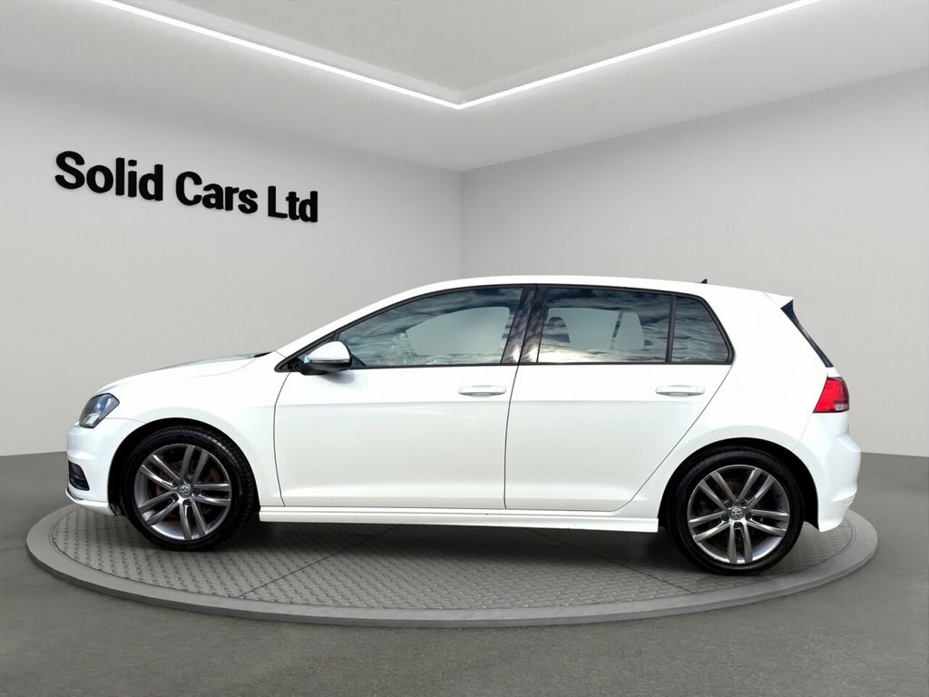 Volkswagen Golf 2L R-line Edition SJ17GXC White #5