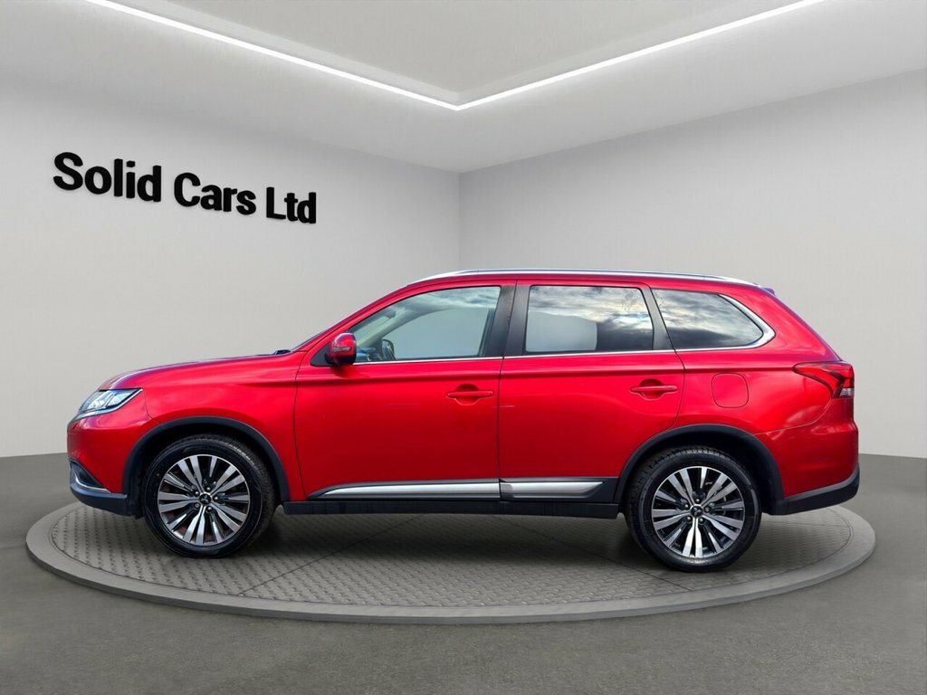 Mitsubishi Outlander Suv Red #5