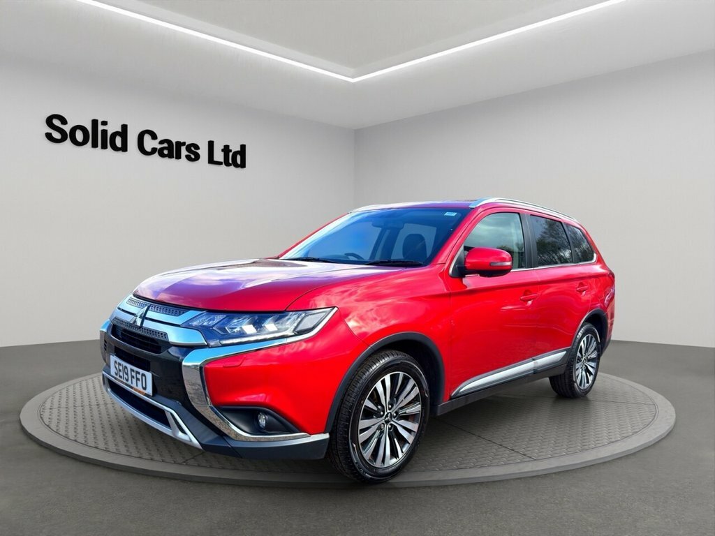Mitsubishi Outlander Suv Red