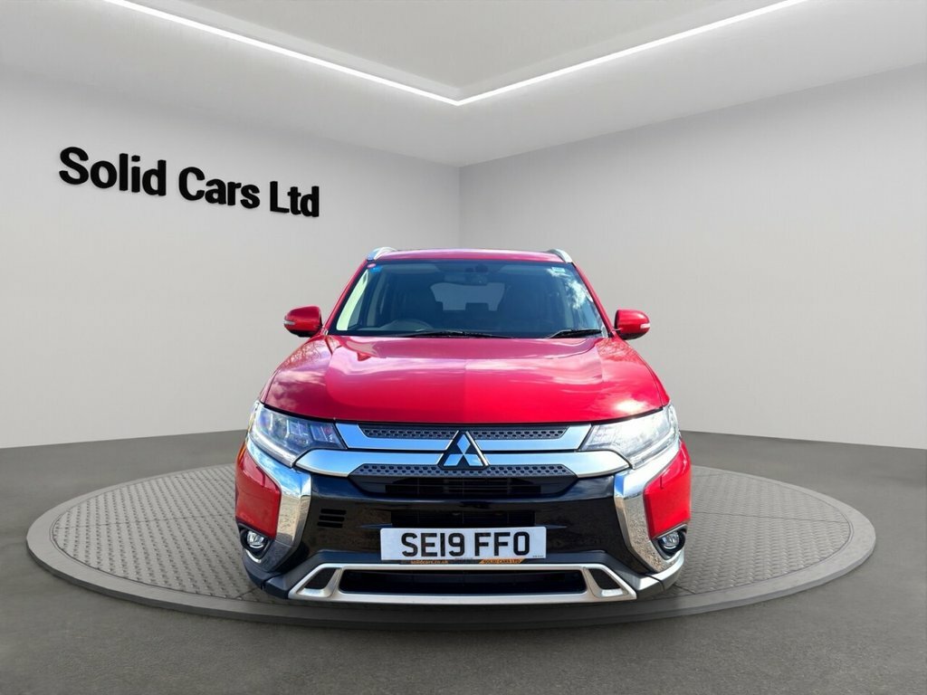 Mitsubishi Outlander Suv Red #2