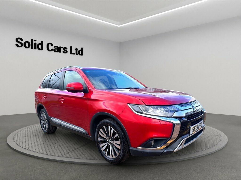 Mitsubishi Outlander Suv Red #4