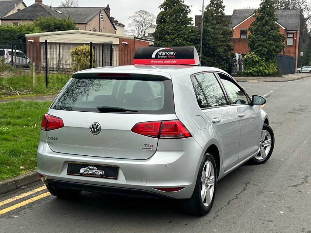 Volkswagen Golf 1.6 Tdi Bluemotion Tech Match Euro 6 Ss GM65ACO Silver #2