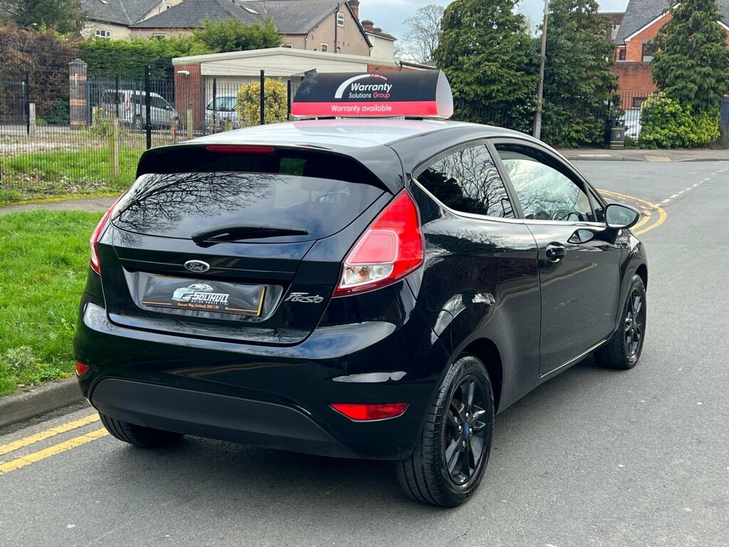 Ford Fiesta 1.25 Zetec Black Edition Euro 6 PK16UWP Black #6