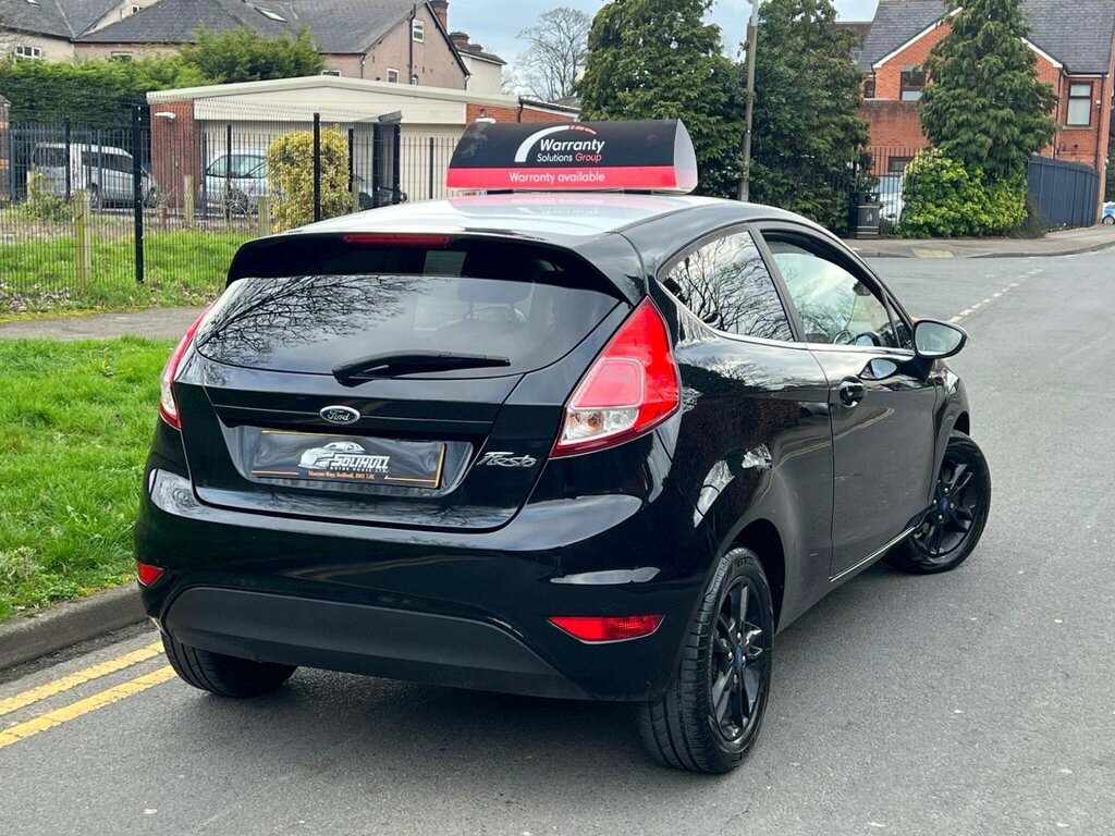 Ford Fiesta 1.25 Zetec Black Edition Euro 6 PK16UWP Black #2