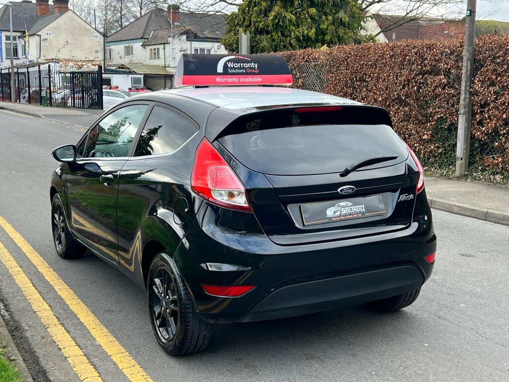 Ford Fiesta 1.25 Zetec Black Edition Euro 6 PK16UWP Black #5