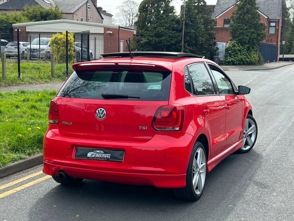 Volkswagen Polo 1.2 Tsi Sel Hatchback Euro 5 10 YY12EUU Red #2
