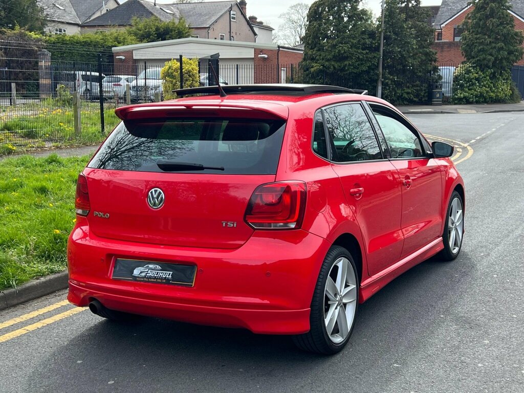 Volkswagen Polo 1.2 Tsi Sel Hatchback Euro 5 10 YY12EUU Red #6