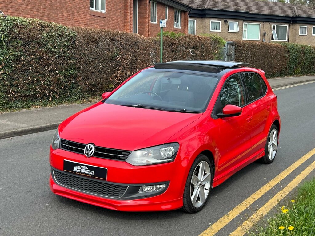 Volkswagen Polo 1.2 Tsi Sel Hatchback Euro 5 10 YY12EUU Red #4