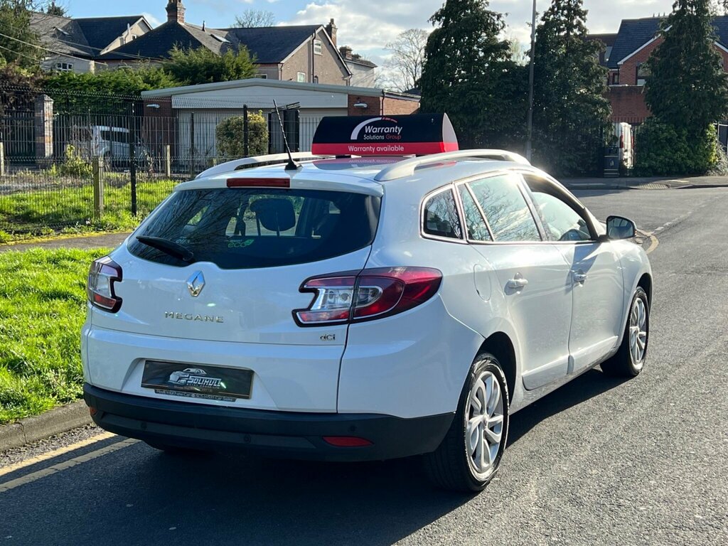 Renault Megane 1.5 Dci Dynamique Tomtom Sport Tourer Euro 5 Ss White #6