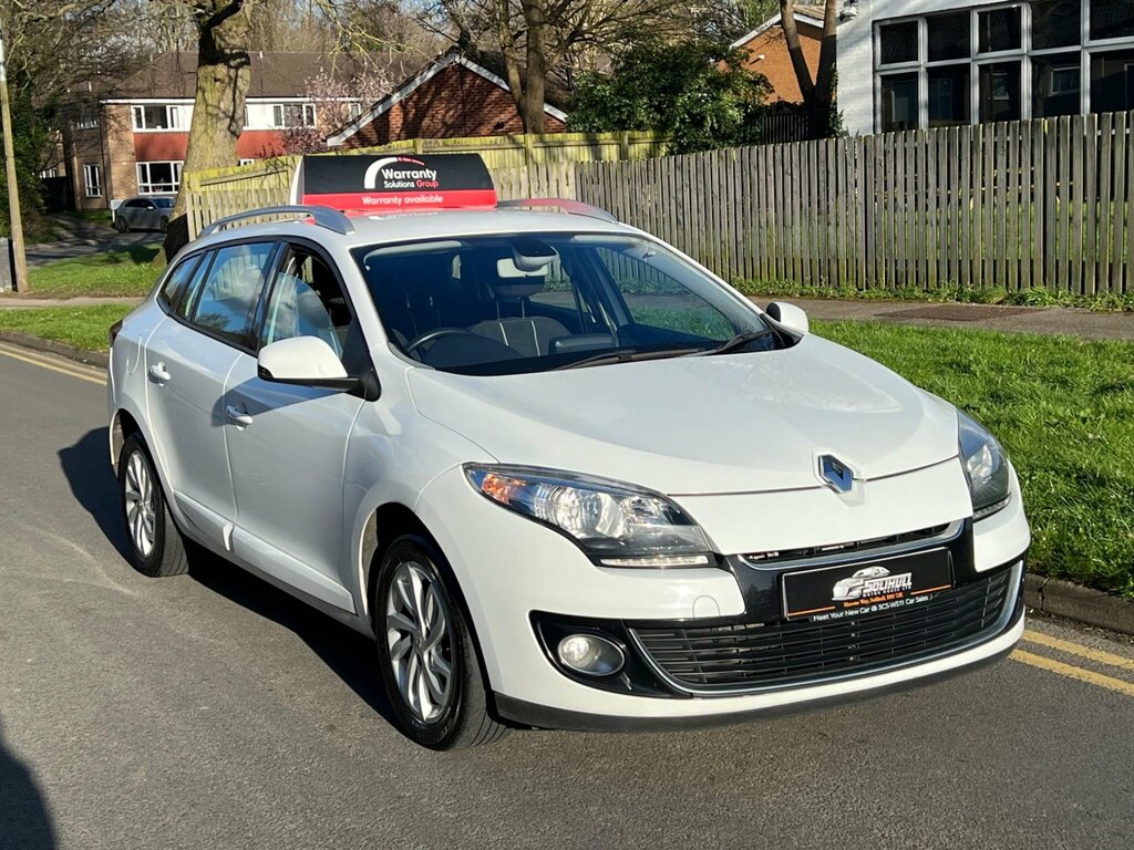 Renault Megane 1.5 Dci Dynamique Tomtom Sport Tourer Euro 5 Ss White #3