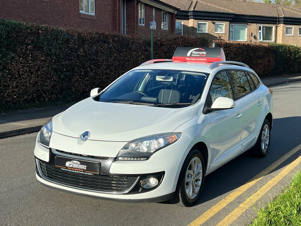 Renault Megane 1.5 Dci Dynamique Tomtom Sport Tourer Euro 5 Ss White #4