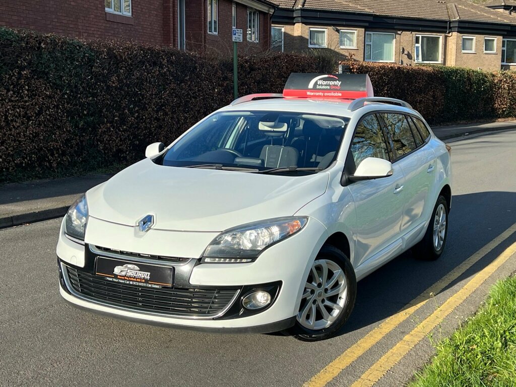 Renault Megane 1.5 Dci Dynamique Tomtom Sport Tourer Euro 5 Ss White