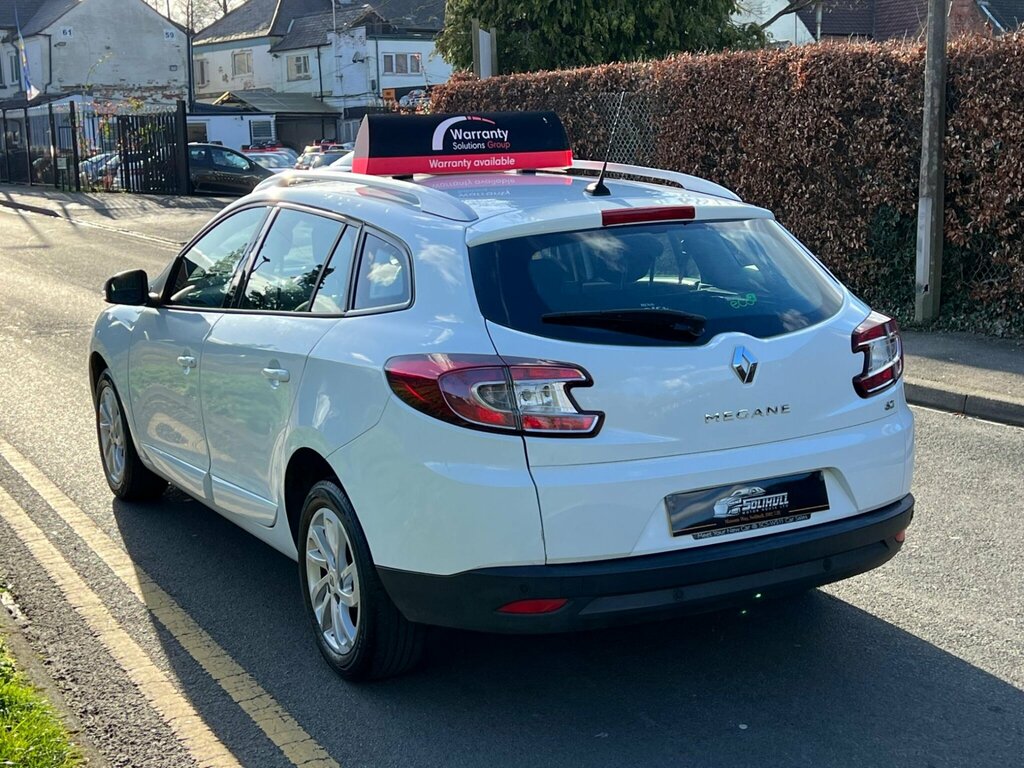 Renault Megane 1.5 Dci Dynamique Tomtom Sport Tourer Euro 5 Ss White #5