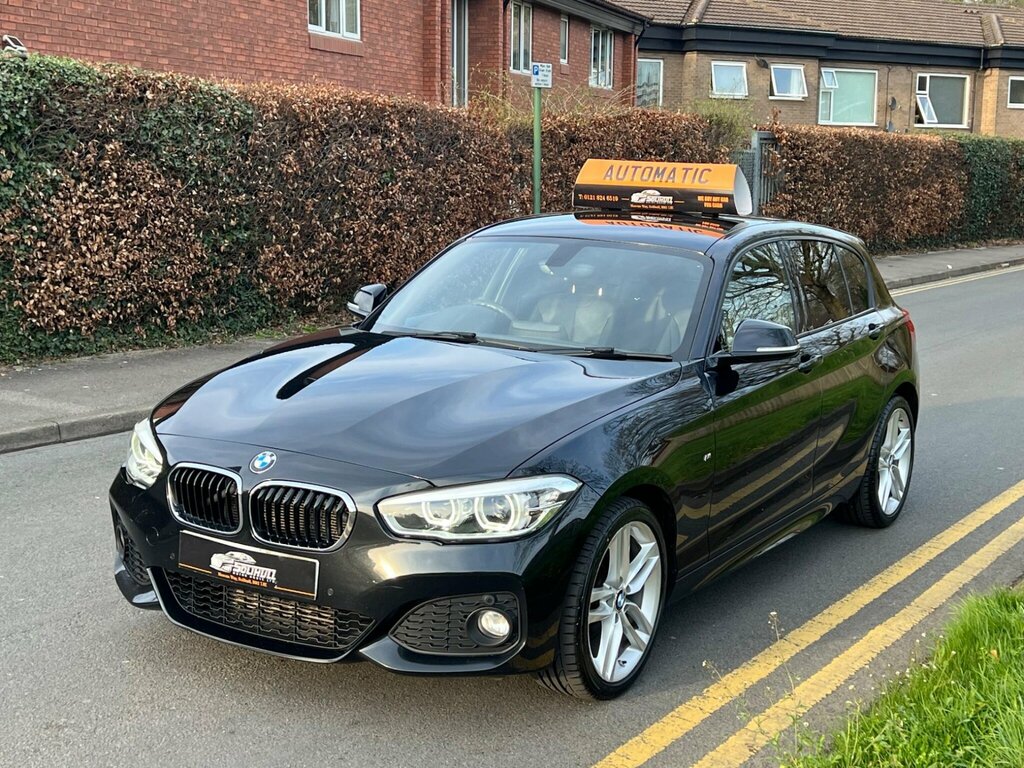 BMW 1 Series 2.0 120D M Sport Xdrive Euro 6 Ss YC65VMF Black #4