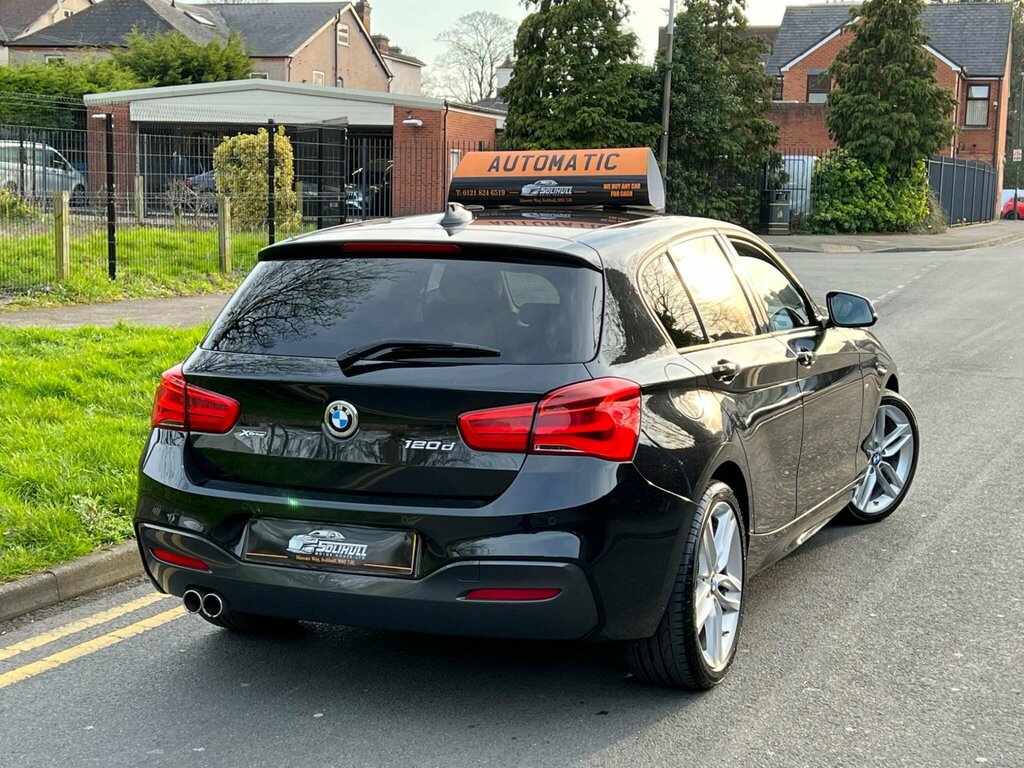 BMW 1 Series 2.0 120D M Sport Xdrive Euro 6 Ss YC65VMF Black #2