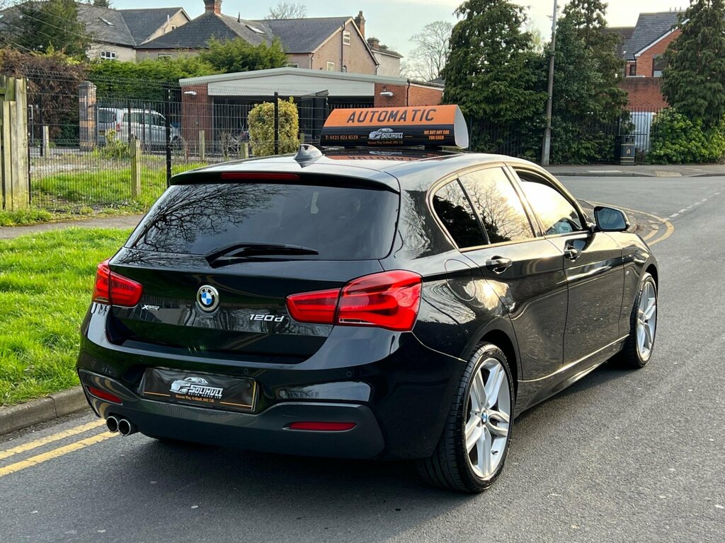 BMW 1 Series 2.0 120D M Sport Xdrive Euro 6 Ss YC65VMF Black #6