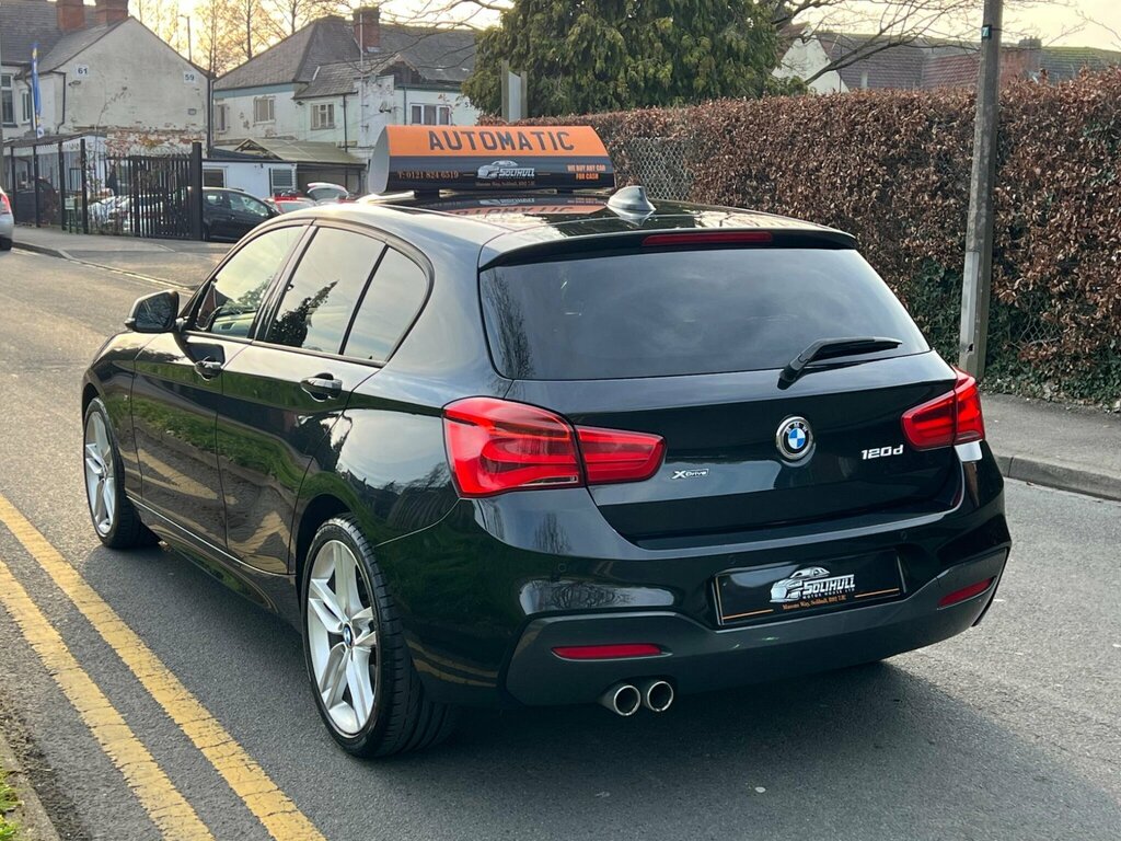 BMW 1 Series 2.0 120D M Sport Xdrive Euro 6 Ss YC65VMF Black #5