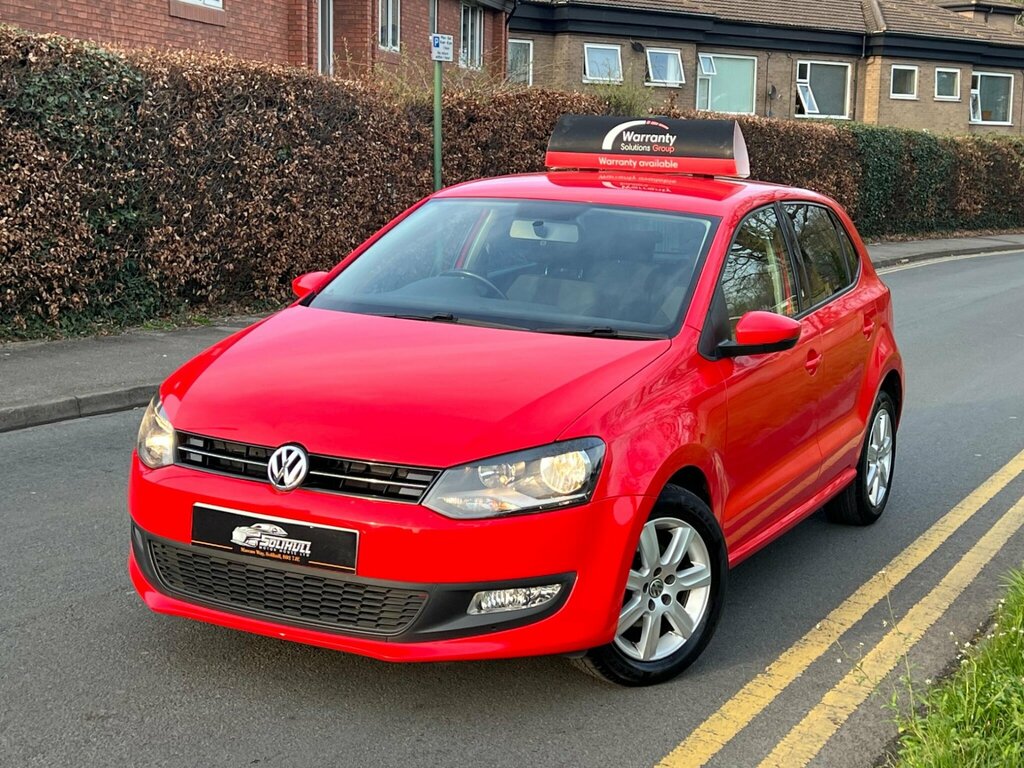 Volkswagen Polo 1.4 Match Euro 5 Red