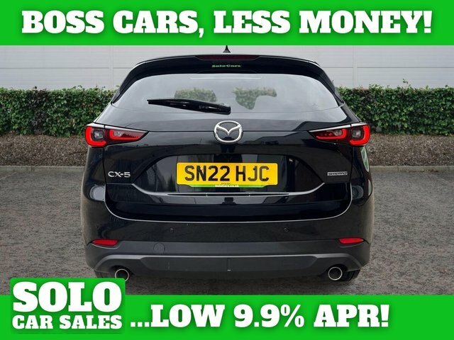 Mazda CX-5 2.0 Skyactiv-g Sport Suv Euro 6 SN22HJC Black #4