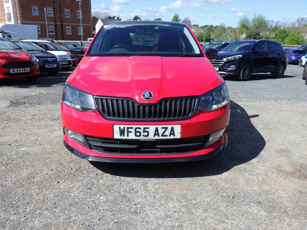 Skoda Fabia Monte Carlo Tsi Red