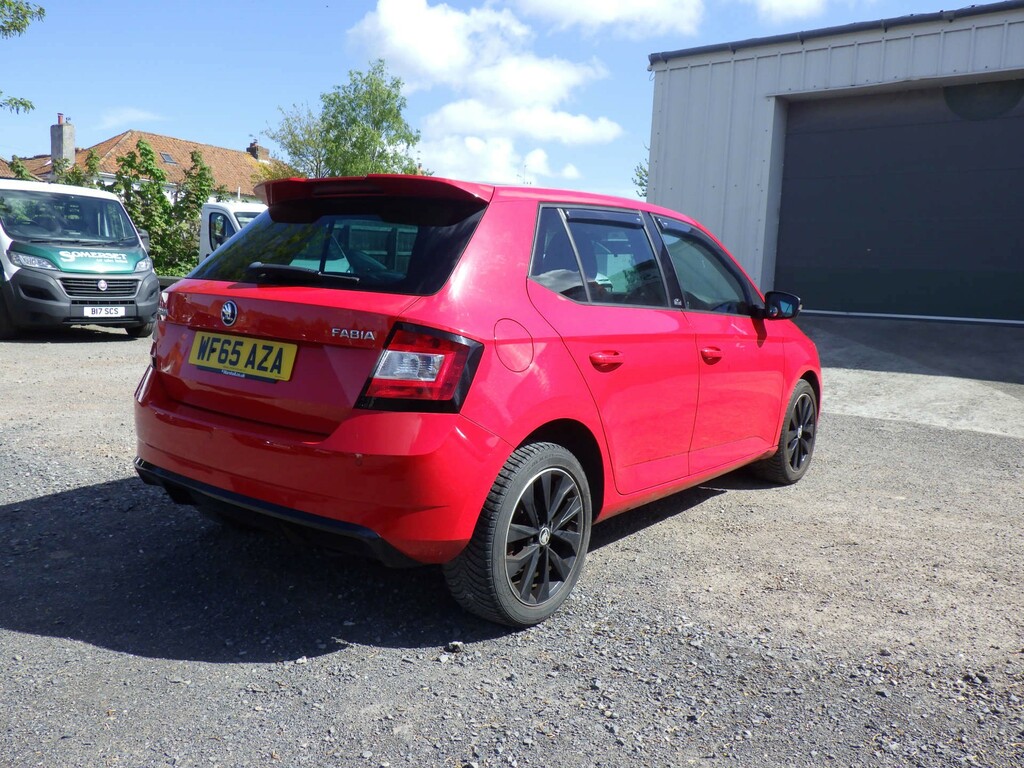 Skoda Fabia Monte Carlo Tsi WF65AZA Red #6