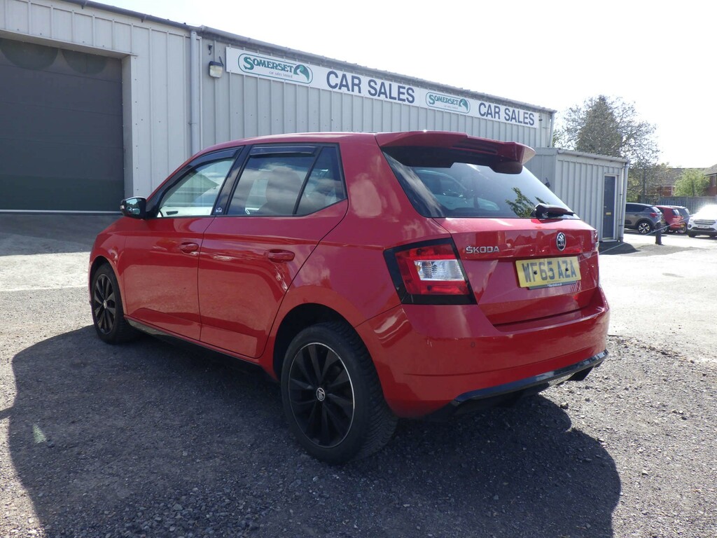 Skoda Fabia Monte Carlo Tsi WF65AZA Red #4