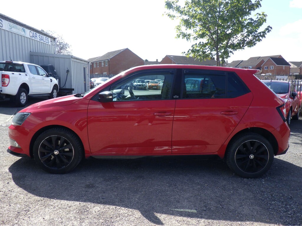 Skoda Fabia Monte Carlo Tsi WF65AZA Red #3