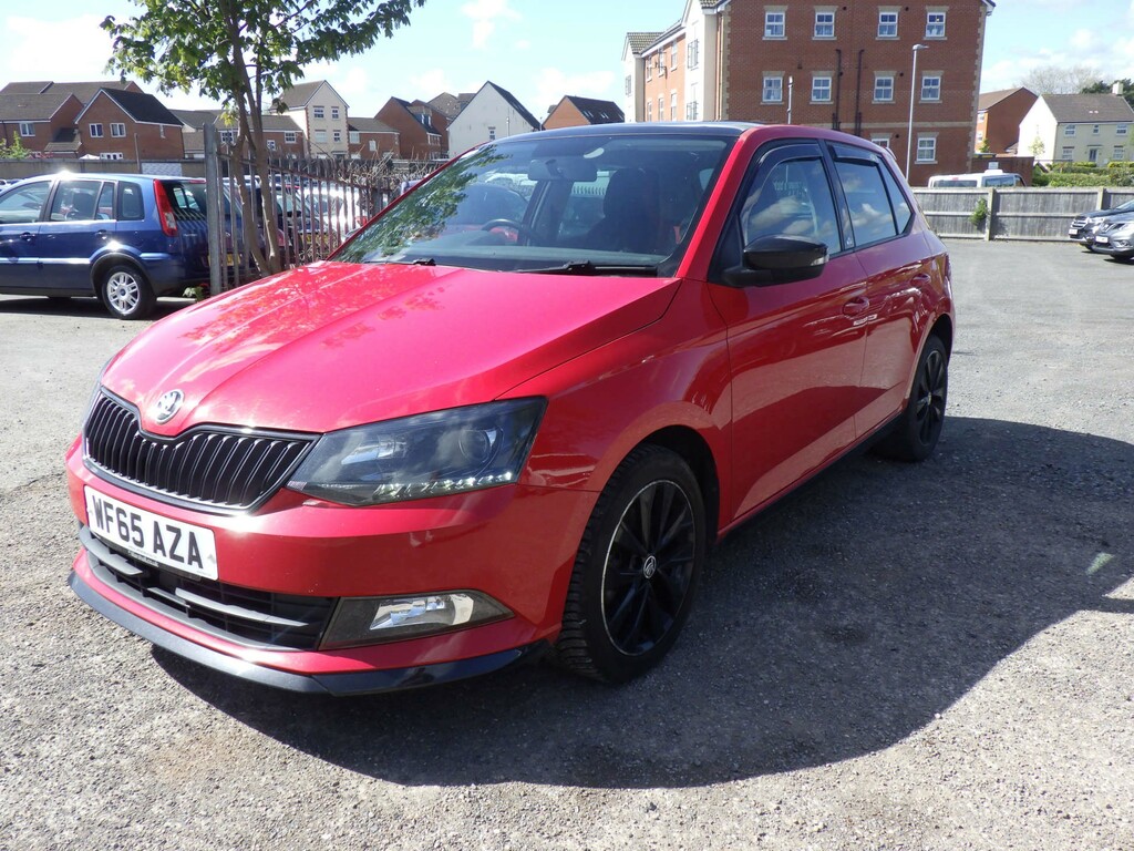 Skoda Fabia Monte Carlo Tsi WF65AZA Red #2
