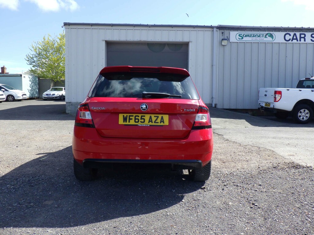 Skoda Fabia Monte Carlo Tsi WF65AZA Red #5