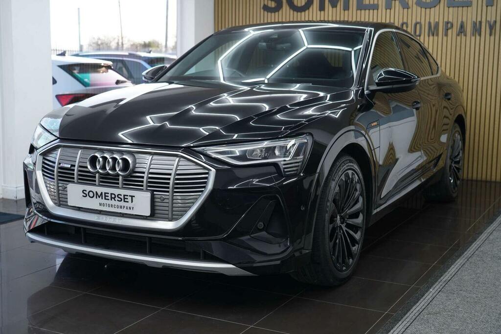 Audi E-tron Suv 55 S Line Sportback Quattro 95Kwh 20 DL03WEY Black #6