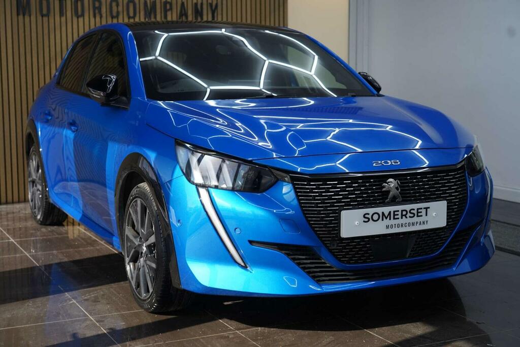 Peugeot 208 Hatchback 1.2 Puretech Gt Premium Euro 6 Ss SY71OWB Blue #4
