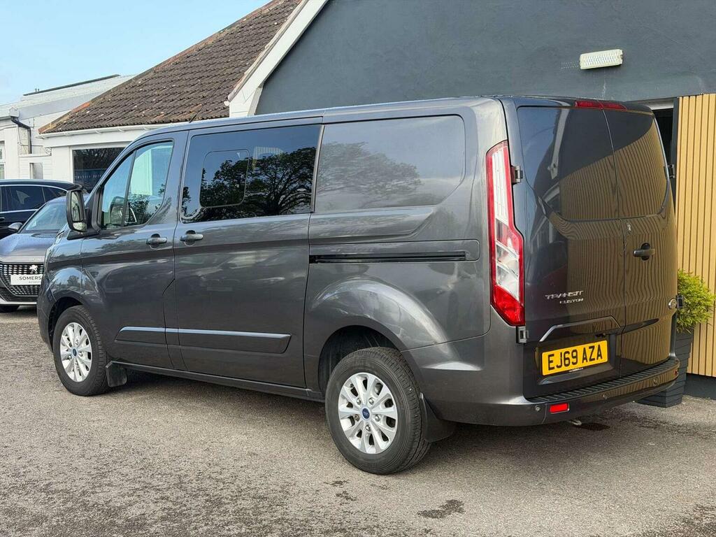 Ford Transit Custom Panel Van 2.0 300 Ecoblue Limited Crew Van L1 EJ69AZA Grey #6