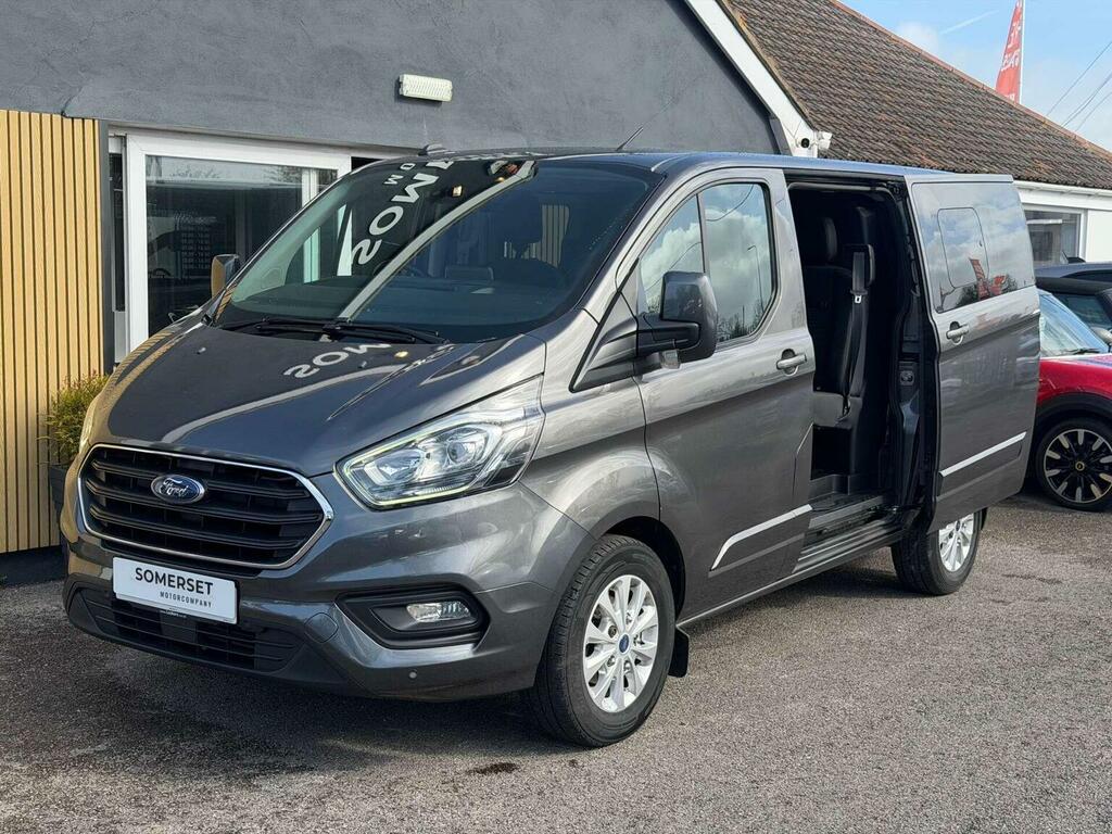 Ford Transit Custom Panel Van 2.0 300 Ecoblue Limited Crew Van L1 EJ69AZA Grey #2