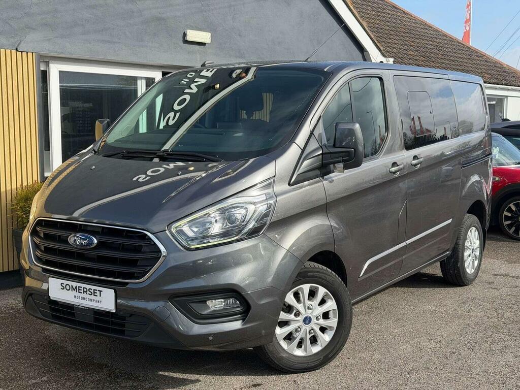 Ford Transit Custom Panel Van 2.0 300 Ecoblue Limited Crew Van L1 Grey