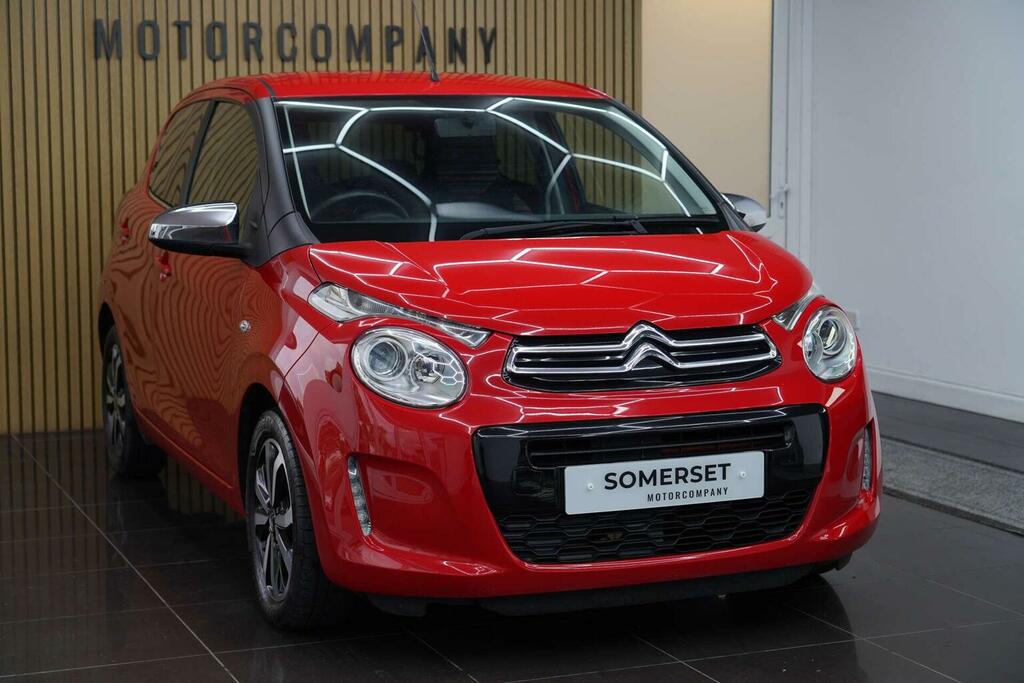 Citroen C1 Hatchback 1.0 Vti Shine Euro 6 Ss 202171 HN71JZF Red #3