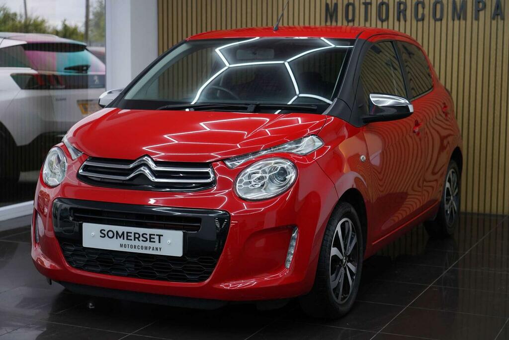 Citroen C1 Hatchback 1.0 Vti Shine Euro 6 Ss 202171 HN71JZF Red #5