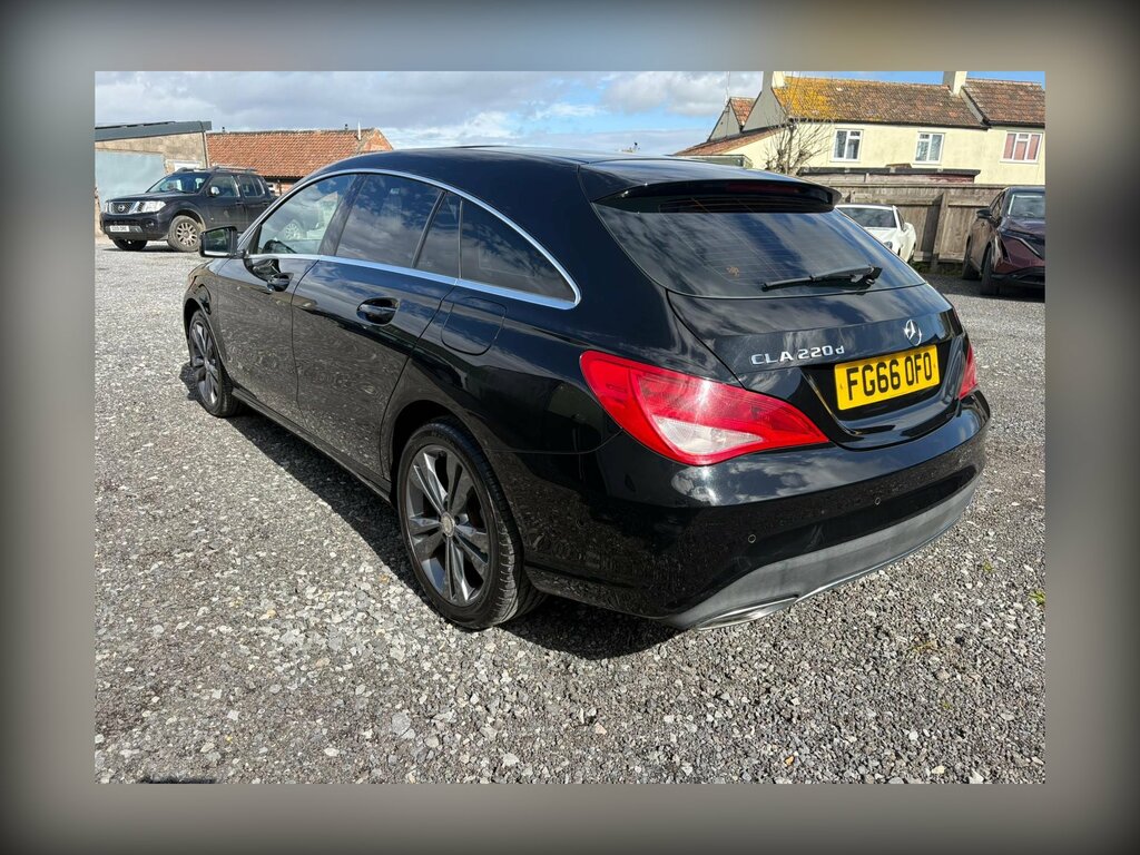 Mercedes-Benz CLA Class 2.1 Cla220d Sport Shooting Brake 7G-dct FG66OFO Black #4