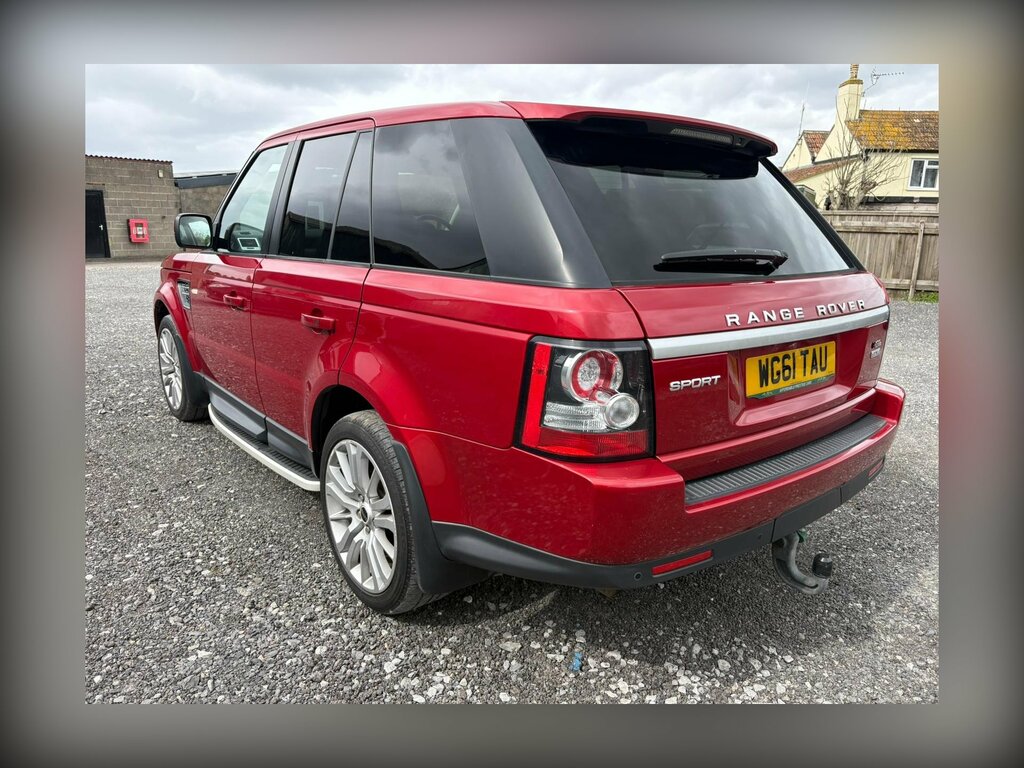 Land Rover Range Rover Sport 3.0 Sd V6 Hse Suv 4Wd Euro 5 255 WG61TAU Red #5
