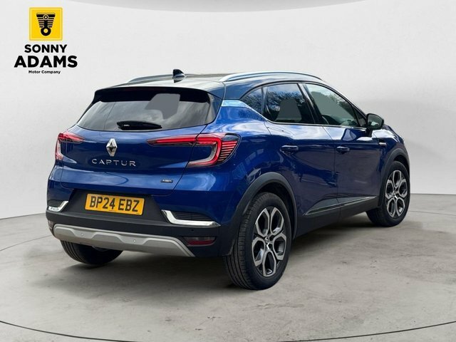 Renault Captur 1.6 E-tech Techno Suv Hybrid Euro BP24EBZ Blue #4