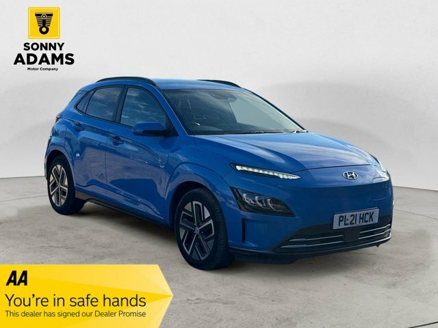 Hyundai Kona 39Kwh Premium Suv 10.5Kw Charge Blue