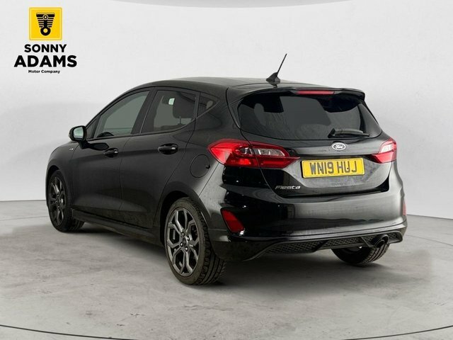 Ford Fiesta 1.0T Ecoboost Gpf St-line Hatchback Man WN19HUJ Black #6