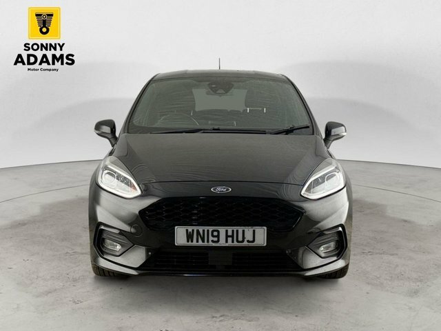Ford Fiesta 1.0T Ecoboost Gpf St-line Hatchback Man WN19HUJ Black #2