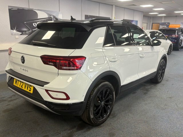 Volkswagen T-Roc Tsi Style Suv MT72VVS White #5