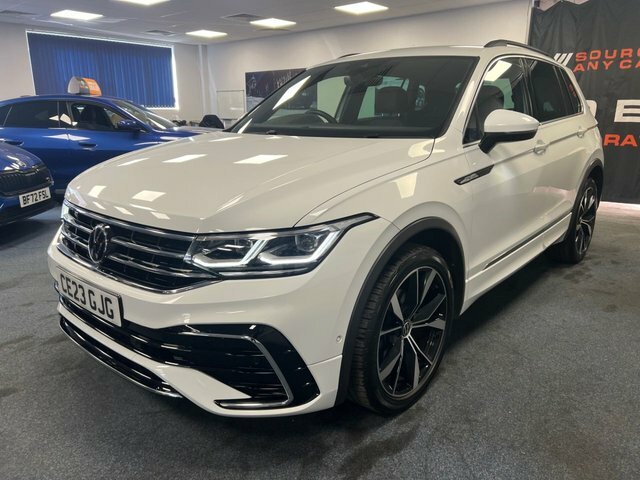 Volkswagen Tiguan Tsi R-line Suv CE23GJG White #4