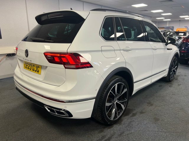 Volkswagen Tiguan Tsi R-line Suv CE23GJG White #6