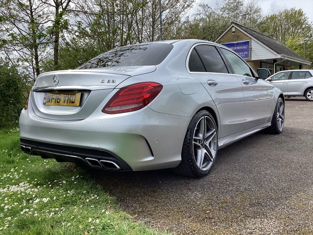 Mercedes-Benz C Class 4L Amg C 63 WF16VHD Silver #6