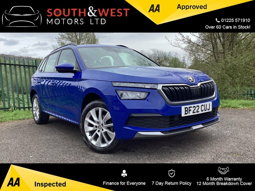 Skoda Kamiq 1L Se Blue