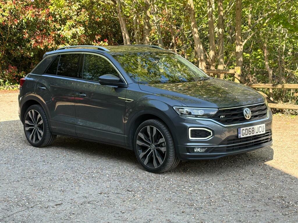 Volkswagen T-Roc 1.6 Tdi R-line Euro 6 S S Grey #2