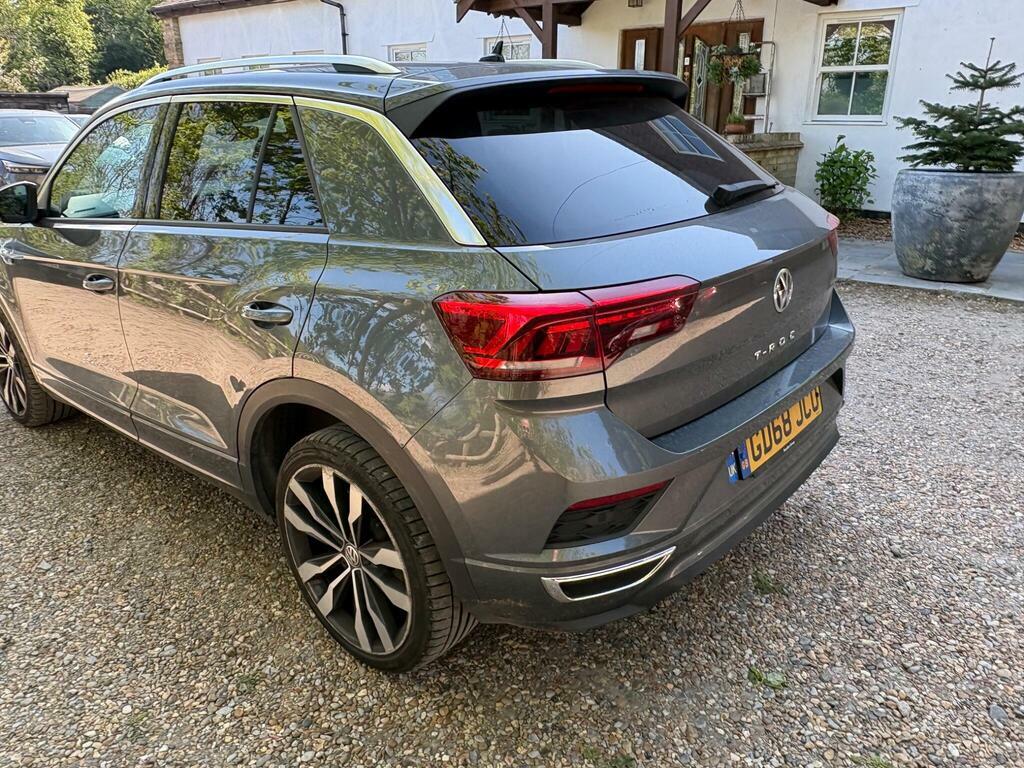 Volkswagen T-Roc 1.6 Tdi R-line Euro 6 S S Grey #5